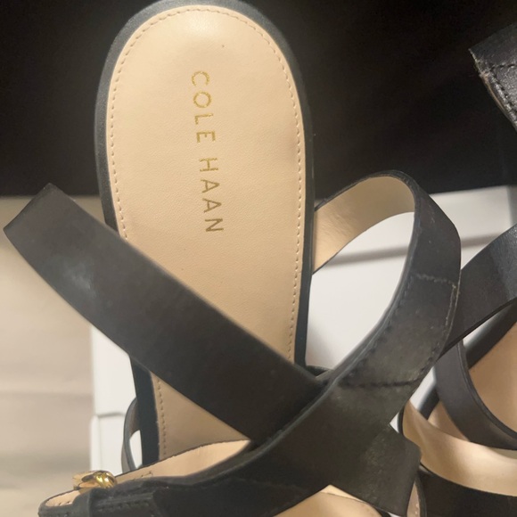 Worn once. Cole Haan wedge strap sandal. Great condition. Not fully broken in - Picture 4 of 4